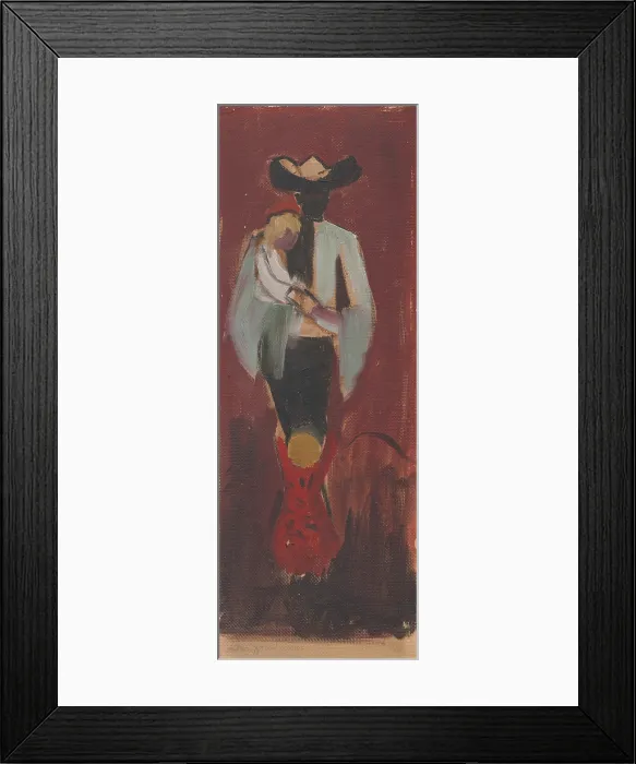 Framed Print : Figural Study, 1935. Creator: Arnold Peter Weisz-Kubincan Framed Print : Figural Study, 1935. Creator: Arnold Peter Weisz-Kubincan