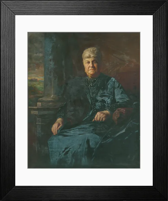 Framed Print : Portrait of Countess Csakyova, 1923. Creator: Andrej Baca Framed Print : Portrait of Countess Csakyova, 1923. Creator: Andrej Baca