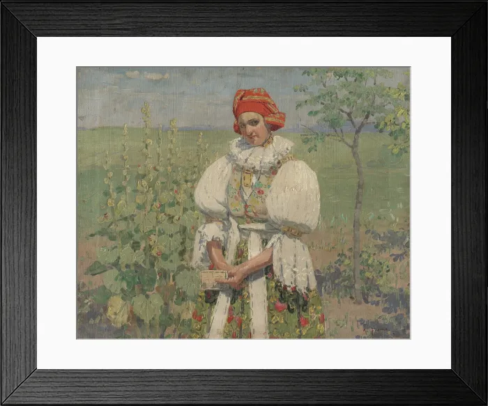 Framed Print : Love letter, 1915. Creator: Anton Frolka Framed Print : Love letter, 1915. Creator: Anton Frolka