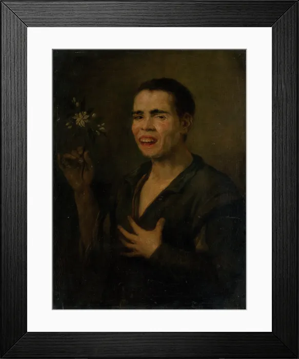 Framed Print : Boy with orange blossom, c1625-1650. Creator: Unknown Framed Print : Boy with orange blossom, c1625-1650. Creator: Unknown