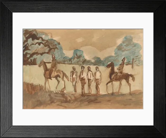 Framed Print : For execution, 1930-1939. Creator: Cyprian Majernik Framed Print : For execution, 1930-1939. Creator: Cyprian Majernik