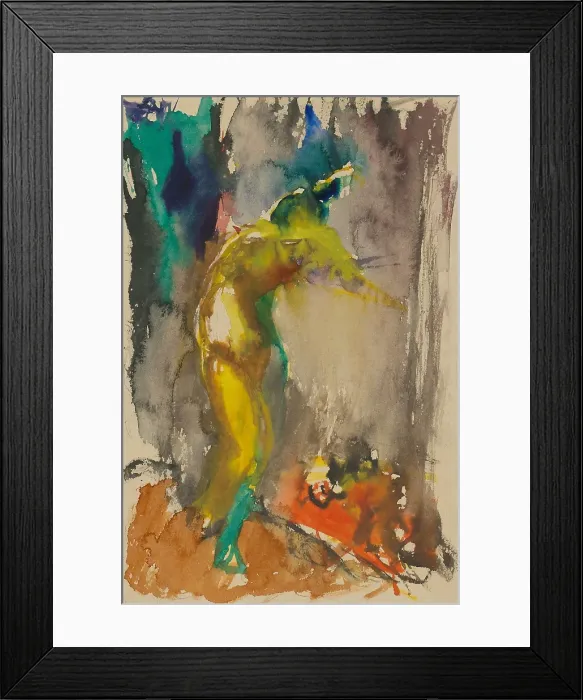 Framed Print : Fight, 1940-1944. Creator: Jan Novak Framed Print : Fight, 1940-1944. Creator: Jan Novak