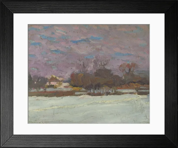 Framed Print : The artist's garden in winter, c1930. Creator: Teodor Jozef Mousson. The artist's garden in winter, c1930. Creator: Teodor Jozef Mousson Framed Print : The artist's garden in winter, c1930. Creator: Teodor Jozef Mousson. The artist's garden in winter, c1930. Creator: Teodor Jozef Mousson