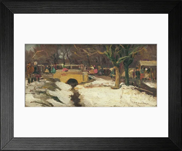 Framed Print : Market, around 1920. Creator: Teodor Jozef Mousson Framed Print : Market, around 1920. Creator: Teodor Jozef Mousson