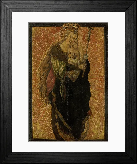 Framed Print : Madonna, 1500-1525. Creator: Unknown Framed Print : Madonna, 1500-1525. Creator: Unknown