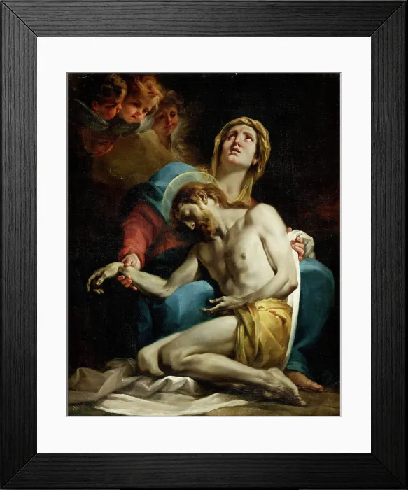 Framed Print : Pieta, 1720-1750. Creator: Unknown Framed Print : Pieta, 1720-1750. Creator: Unknown