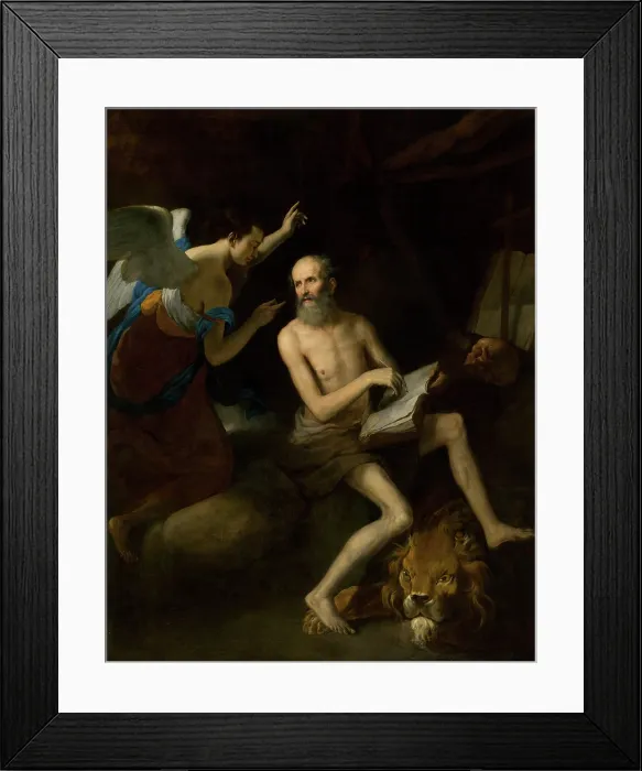 Framed Print : Saint Jerome, 1650-1660. Creator: Unknown Framed Print : Saint Jerome, 1650-1660. Creator: Unknown