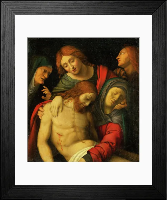 Framed Print : Mourning of Christ, 1800-1900. Creator: Unknown Framed Print : Mourning of Christ, 1800-1900. Creator: Unknown