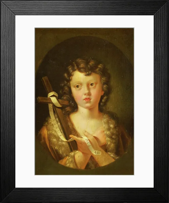 Framed Print : St. John the Baptist as a Child, 1670-1680. Creator: Unknown Framed Print : St. John the Baptist as a Child, 1670-1680. Creator: Unknown