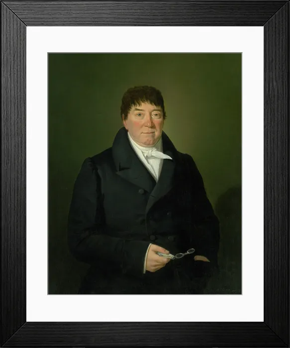 Framed Print : Portrait of a Citizen, 1850. Creator: Unknown Framed Print : Portrait of a Citizen, 1850. Creator: Unknown