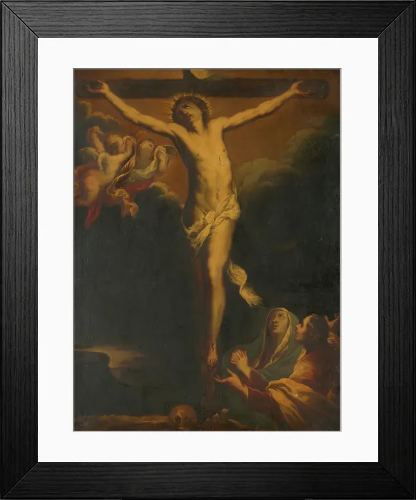 Framed Print : Crucifixion, 1740-1780. Creator: Unknown Framed Print : Crucifixion, 1740-1780. Creator: Unknown