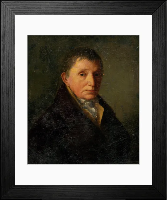 Framed Print : Portrait of a Man, 1860-1890. Creator: Unknown Framed Print : Portrait of a Man, 1860-1890. Creator: Unknown