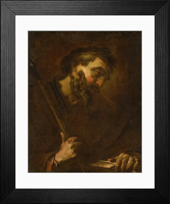 Framed Print : Saint Apostle, 1760-1780. Creator: Unknown Framed Print : Saint Apostle, 1760-1780. Creator: Unknown