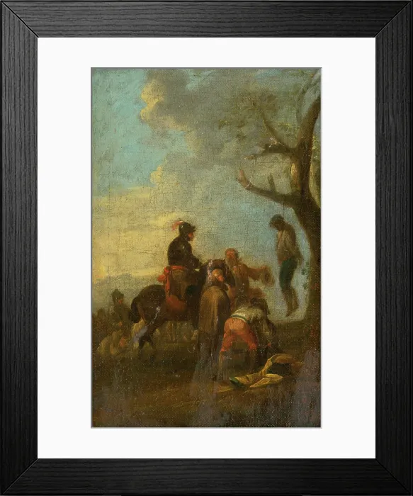 Framed Print : Execution, 1760-1780. Creator: Unknown Framed Print : Execution, 1760-1780. Creator: Unknown