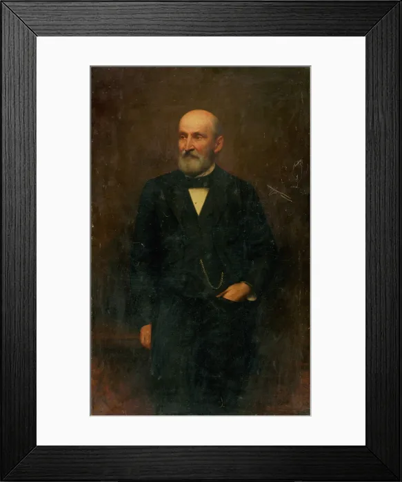 Framed Print : Portrait of a Citizen, 1850-1860. Creator: Unknown Framed Print : Portrait of a Citizen, 1850-1860. Creator: Unknown