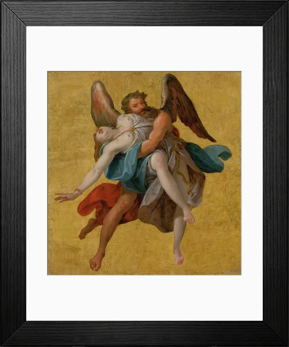 Framed Print : Boreas Abducting Oreithyia, 1870-1890. Creator: Unknown Framed Print : Boreas Abducting Oreithyia, 1870-1890. Creator: Unknown
