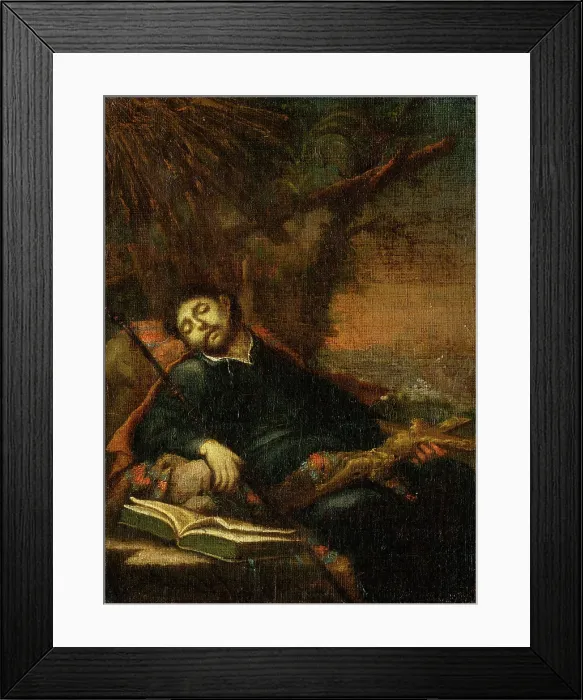 Framed Print : Death of Saint Francis, 1770-1780. Creator: Unknown Framed Print : Death of Saint Francis, 1770-1780. Creator: Unknown