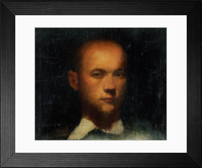 Framed Print : Self-Portrait, around 1930. Creator: Stefan Straka Framed Print : Self-Portrait, around 1930. Creator: Stefan Straka