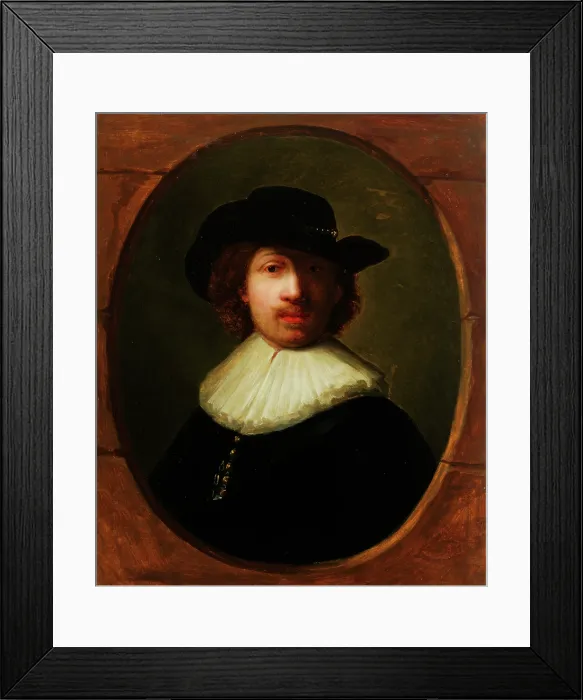 Framed Print : Self-Portrait, 1900. Creator: Unknown Framed Print : Self-Portrait, 1900. Creator: Unknown