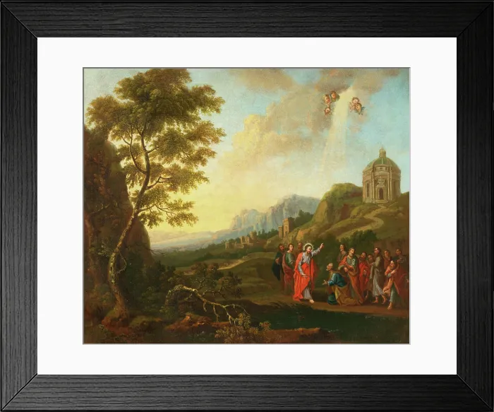 Framed Print : The Delivery of the Keys to Peter, c1797. Creator: Unknown Framed Print : The Delivery of the Keys to Peter, c1797. Creator: Unknown