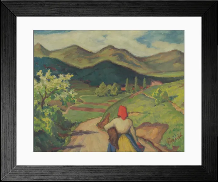 Framed Print : Return, 1935-1936. Creator: Stefan Polkorab Framed Print : Return, 1935-1936. Creator: Stefan Polkorab