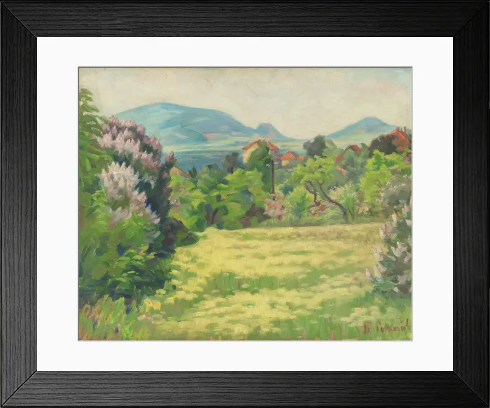 Framed Print : Landscape near Karlova Ves, 1940-1942. Creator: Stefan Polkorab Framed Print : Landscape near Karlova Ves, 1940-1942. Creator: Stefan Polkorab