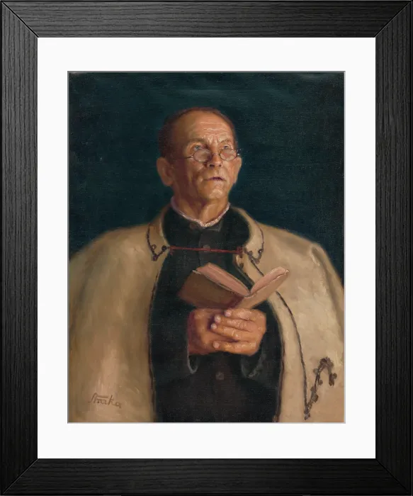Framed Print : Precentor, 1927. Creator: Stefan Straka Framed Print : Precentor, 1927. Creator: Stefan Straka