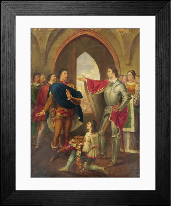 Framed Print : Historical Depiction, 1824. Creator: Sigmund Ferdinand von Perger Framed Print : Historical Depiction, 1824. Creator: Sigmund Ferdinand von Perger