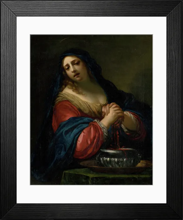 Framed Print : Saint Praxedis, 1650-1700. Creator: Unknown Framed Print : Saint Praxedis, 1650-1700. Creator: Unknown