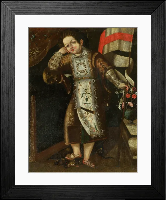 Framed Print : Allegory of Resurrection, 1690-1710. Creator: Unknown Framed Print : Allegory of Resurrection, 1690-1710. Creator: Unknown