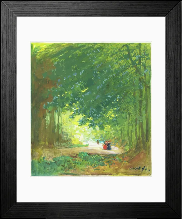 Framed Print : In the Park, 1890-1910. Creator: Stanislav Lolek Framed Print : In the Park, 1890-1910. Creator: Stanislav Lolek