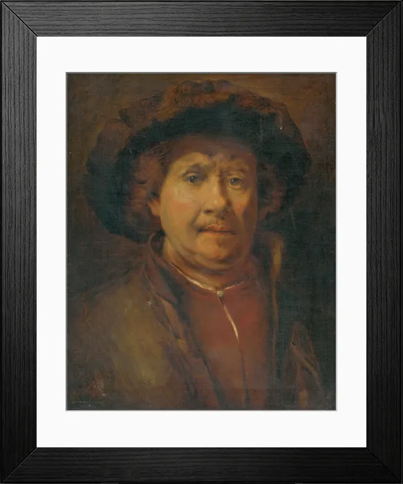 Framed Print : Self-Portrait, 1801-1900. Creator: Unknown Framed Print : Self-Portrait, 1801-1900. Creator: Unknown