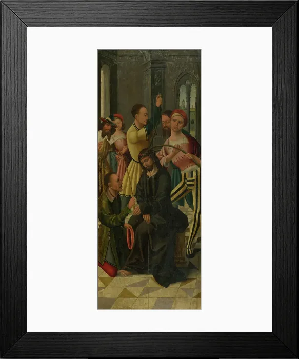 Framed Print : The Crowning with Thorns, 1510-1520. Creator: Unknown Framed Print : The Crowning with Thorns, 1510-1520. Creator: Unknown