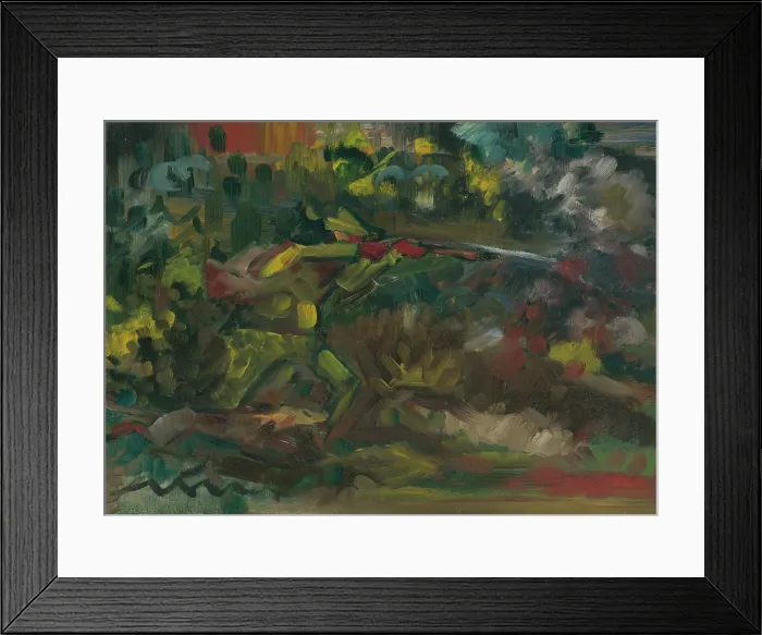 Framed Print : Hunter Shooting, 1940-1944. Creator: Arnold Peter Weisz-Kubincan Framed Print : Hunter Shooting, 1940-1944. Creator: Arnold Peter Weisz-Kubincan