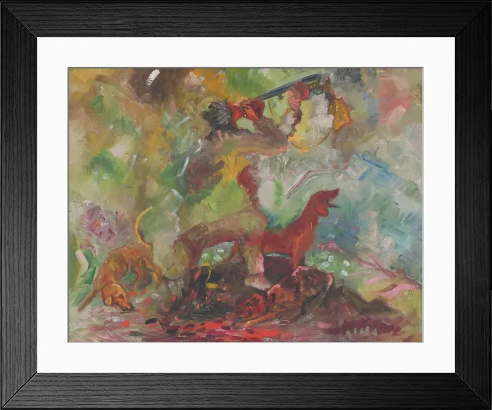 Framed Print : Hunter, 1940-1944. Creator: Arnold Peter Weisz-Kubincan Framed Print : Hunter, 1940-1944. Creator: Arnold Peter Weisz-Kubincan