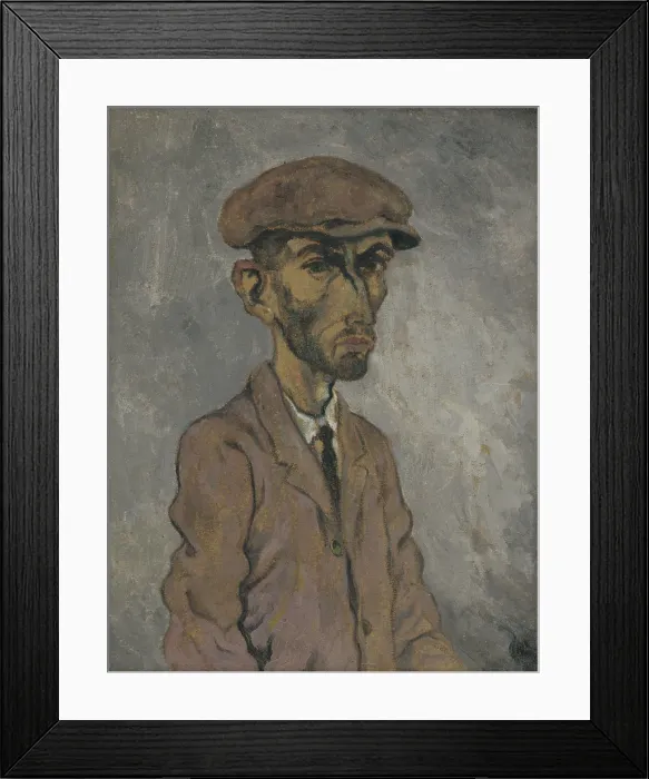 Framed Print : Self-Portrait, around 1927. Creator: Arnold Peter Weisz-Kubincan Framed Print : Self-Portrait, around 1927. Creator: Arnold Peter Weisz-Kubincan
