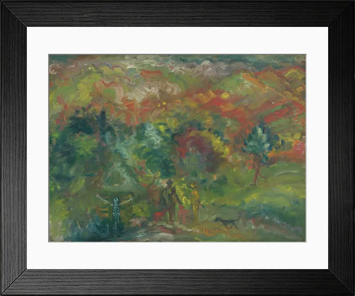Framed Print : Hunters and Death, 1940-1944. Creator: Arnold Peter Weisz-Kubincan Framed Print : Hunters and Death, 1940-1944. Creator: Arnold Peter Weisz-Kubincan