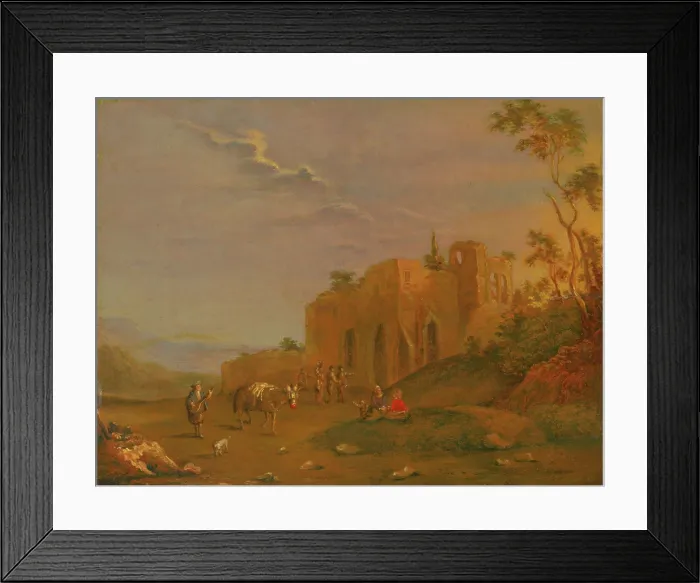 Framed Print : Morning, 1740-1760. Creator: Norbert Grund Framed Print : Morning, 1740-1760. Creator: Norbert Grund