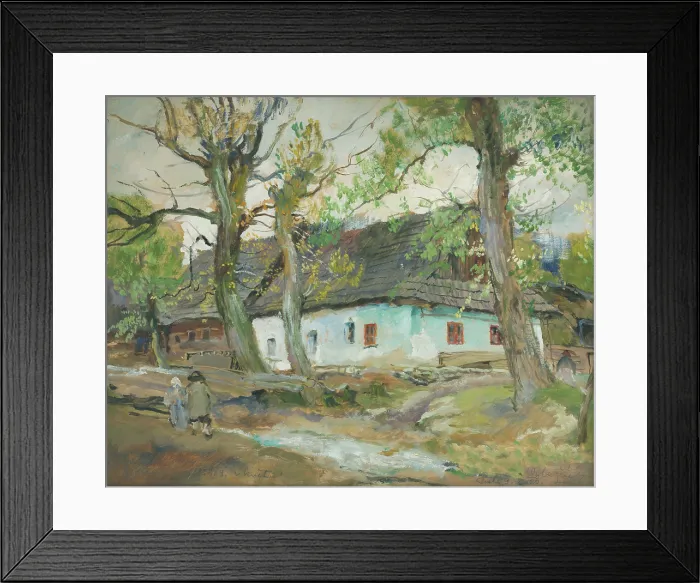 Framed Print : Krasnany, 1920. Creator: Oldrich Blazicek Framed Print : Krasnany, 1920. Creator: Oldrich Blazicek