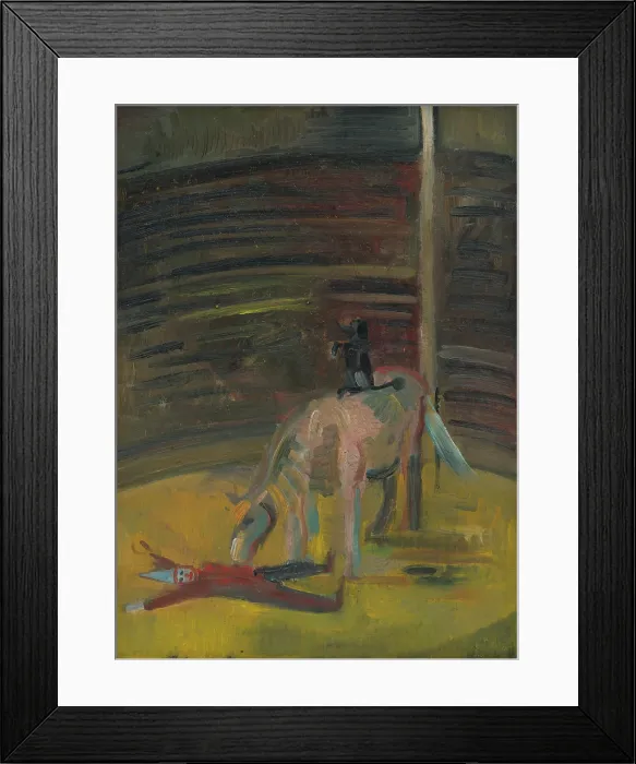 Framed Print : Motif from Circus, 1935. Creator: Arnold Peter Weisz-Kubincan Framed Print : Motif from Circus, 1935. Creator: Arnold Peter Weisz-Kubincan