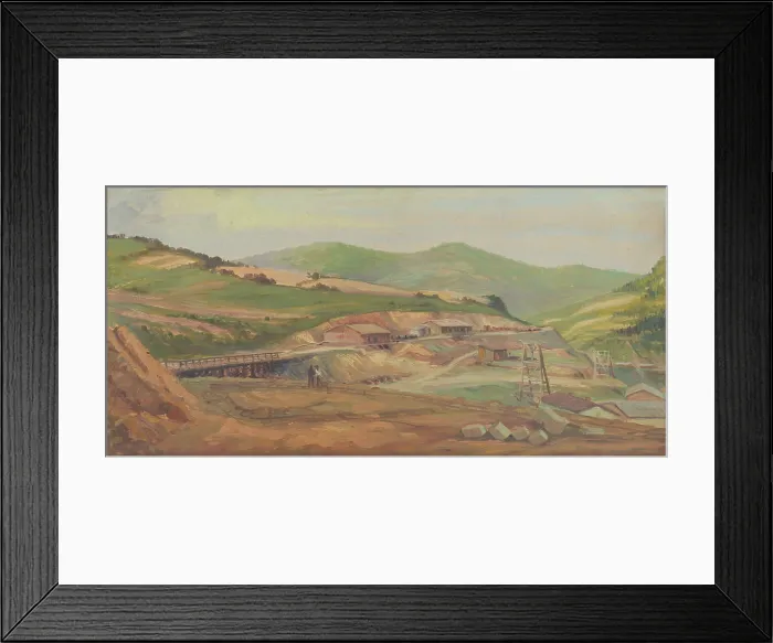 Framed Print : On the Friendship railway line, 1953. Creator: Peter Konecny Framed Print : On the Friendship railway line, 1953. Creator: Peter Konecny