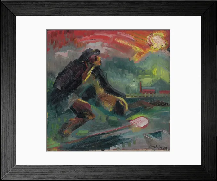 Framed Print : Dawn, 1941. Creator: Arnold Peter Weisz-Kubincan Framed Print : Dawn, 1941. Creator: Arnold Peter Weisz-Kubincan