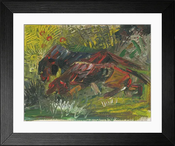 Framed Print : Hunting dogs, c1940. Creator: Arnold Peter Weisz-Kubincan Framed Print : Hunting dogs, c1940. Creator: Arnold Peter Weisz-Kubincan
