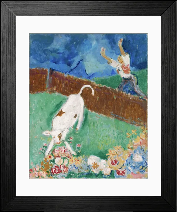 Framed Print : Calf, 1932. Creator: Cyprian Majernik Framed Print : Calf, 1932. Creator: Cyprian Majernik