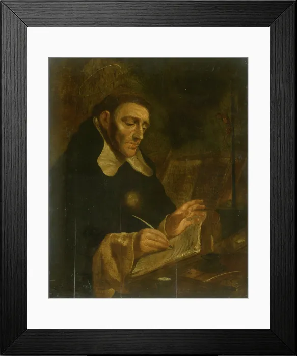 Framed Print : Saint Thomas Aquinas, c1650. Creator: Unknown Framed Print : Saint Thomas Aquinas, c1650. Creator: Unknown