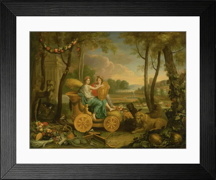 Framed Print : Apotheosis of Louis XIV, 1660-1690. Creator: Unknown Framed Print : Apotheosis of Louis XIV, 1660-1690. Creator: Unknown