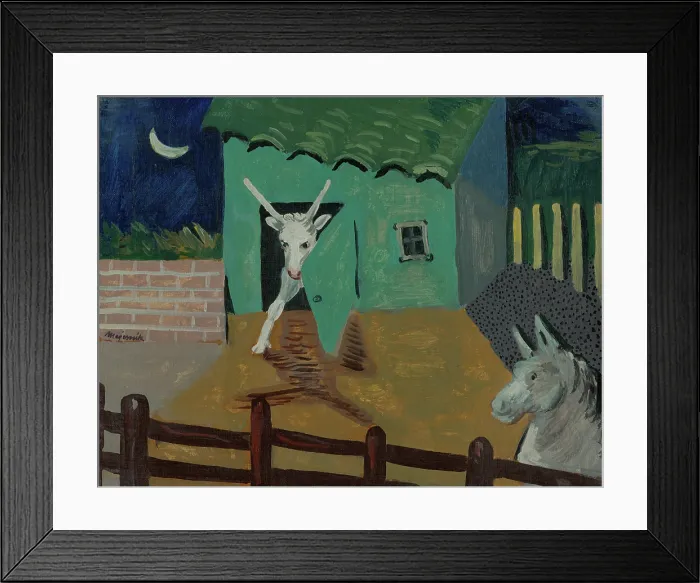 Framed Print : A Yard, 1935-1936. Creator: Cyprian Majernik Framed Print : A Yard, 1935-1936. Creator: Cyprian Majernik