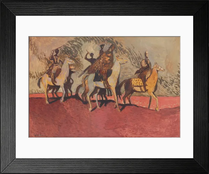 Framed Print : Pink Sand, 1938. Creator: Cyprian Majernik Framed Print : Pink Sand, 1938. Creator: Cyprian Majernik