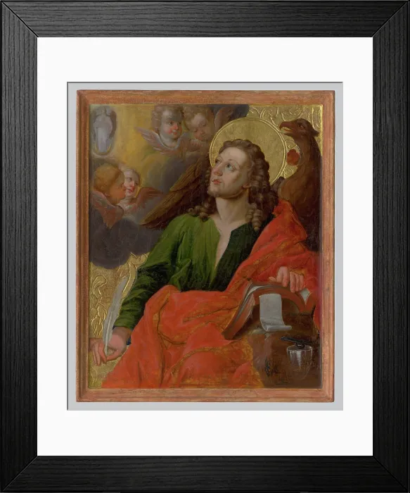 Framed Print : Saint John the Baptist, 1810-1830. Creator: Janos Rombauer Framed Print : Saint John the Baptist, 1810-1830. Creator: Janos Rombauer