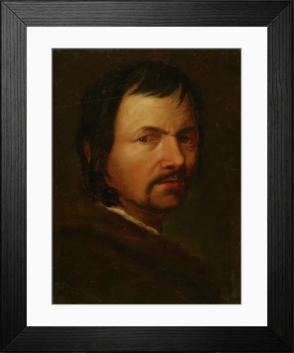 Framed Print : Autoportret, 1690-1700. Creator: Jan Kupecky Framed Print : Autoportret, 1690-1700. Creator: Jan Kupecky